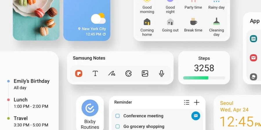 7 Widgets tốt nhất dành cho điện thoại Samsung bạn nên sử dụng ngay