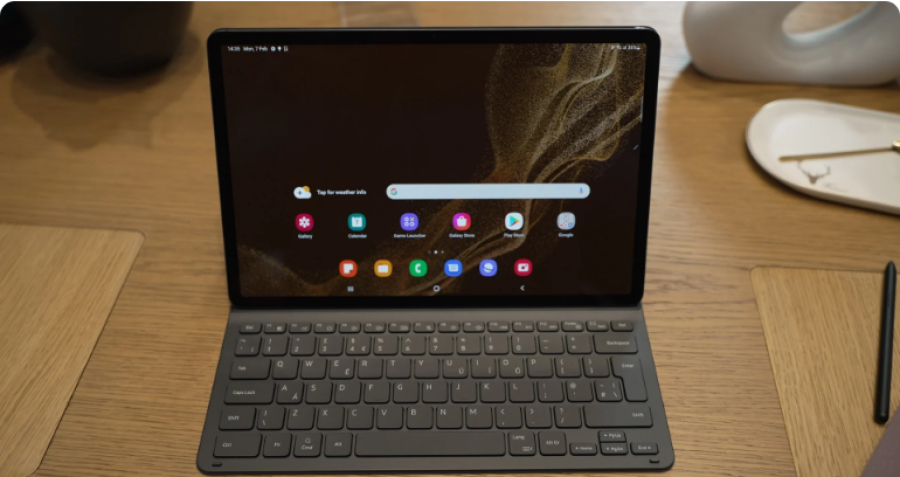 Bàn phím Book Cover của dòng Galaxy Tab S9 đang được phát triển