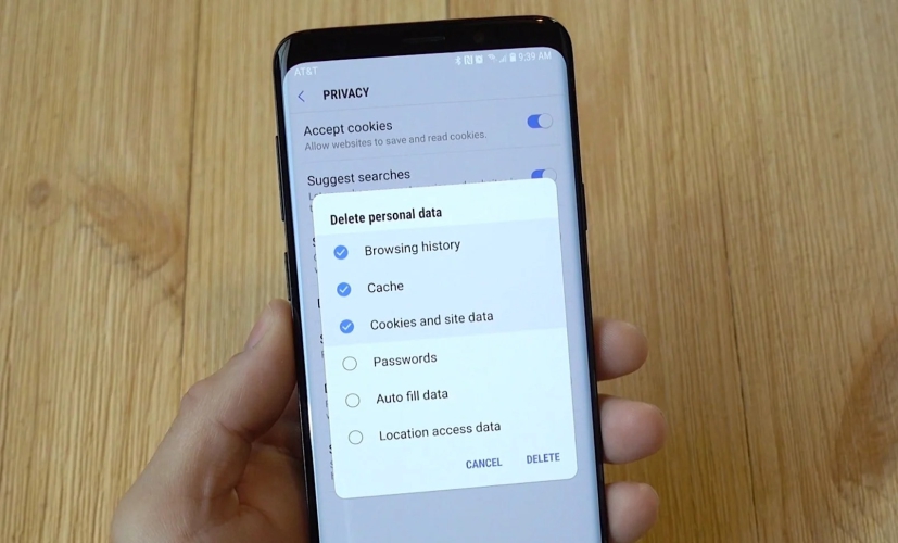 Cách đơn giản nhất để xóa lịch sử trên điện thoại Samsung bạn nên biết