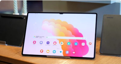 Lộ diện hình ảnh đầu tiên của Galaxy Tab S9 FE: Hơi hướng của dòng tablet cao cấp