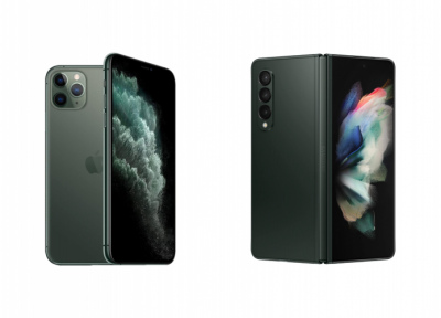 So sánh iPhone 11 Pro Max & Galaxy Z Fold3: Tiền nào… của nấy!