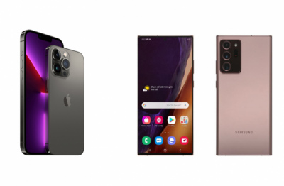 So sánh iPhone 13 Pro Max và Samsung Galaxy Note 20 Ultra: Cuộc chiến của hai ông lớn