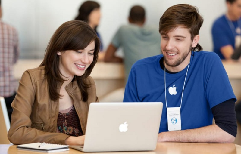 Hỗ trợ khắc phục lỗi sớm nhất từ dịch vụ khách hàng của Apple 