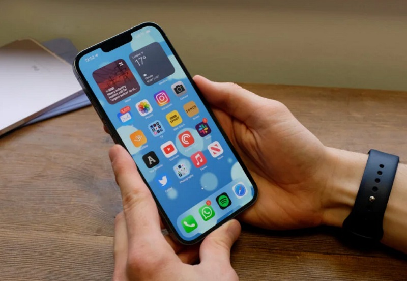 Giao diện iPhone dễ sử dụng 