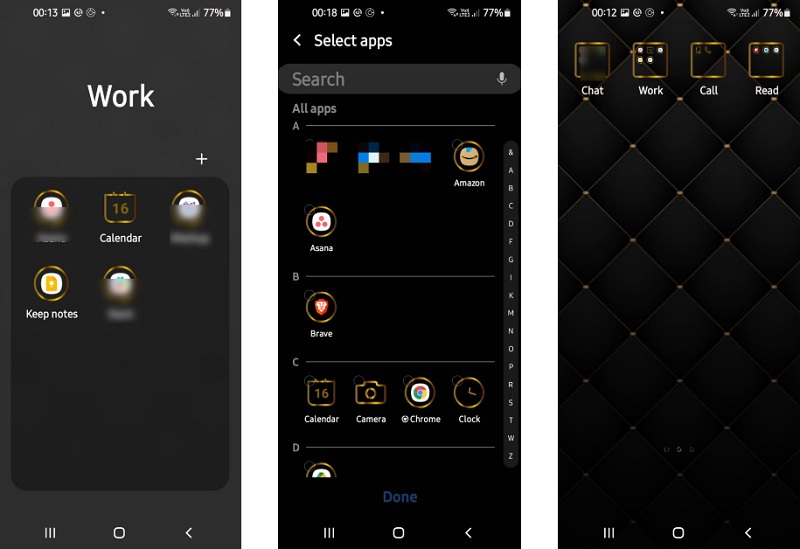 Liệt kê, sắp xếp các ứng dụng theo tính năng