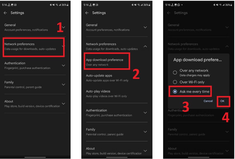 Xóa ứng dụng không sử dụng