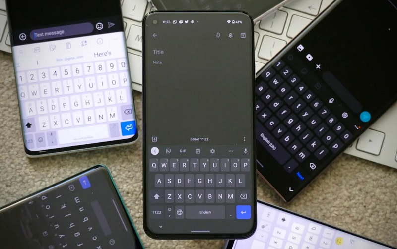 Thay đổi giao diện bàn phím điện thoại