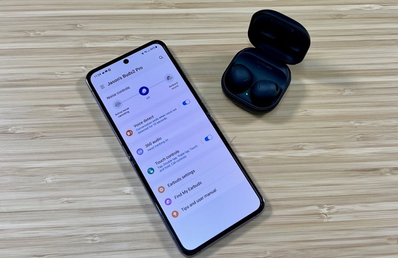 Sử dụng thiết bị âm thanh kết nối