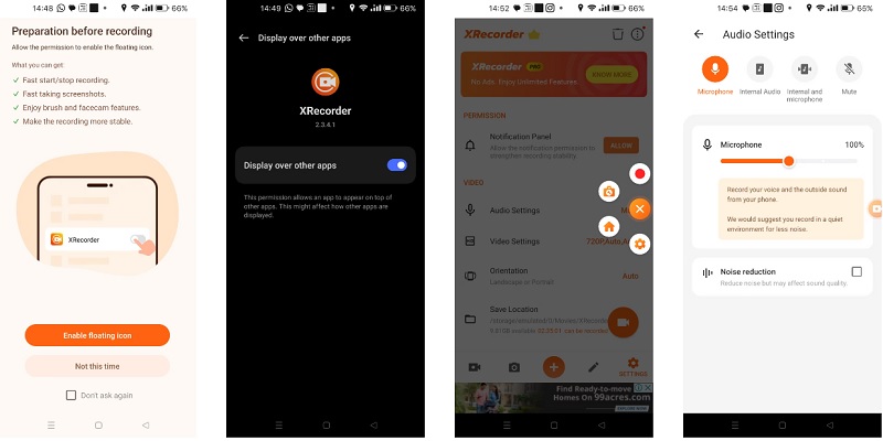 Sử dụng ứng dụng Ghi âm của bên thứ 3