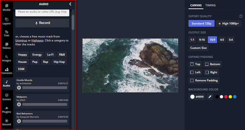 Kapwing video Trimmer