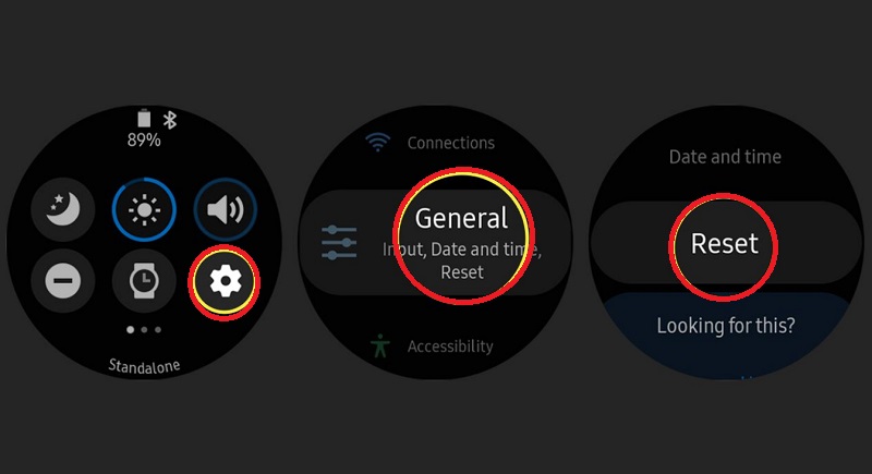 Reset lại đồng hồ để khắc phục lỗi GPS