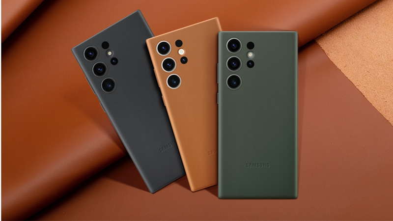 Ốp lưng Da Galaxy S23 Ultra 5G