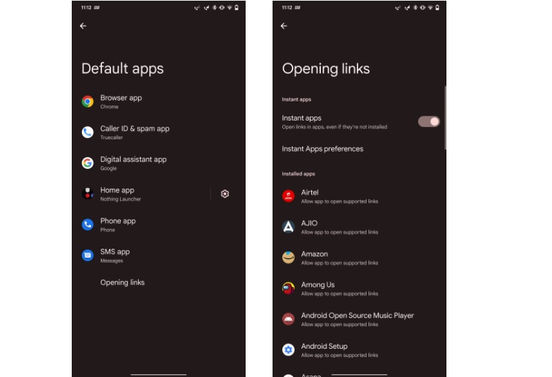 Thay đổi cài đặt các ứng dụng mặc định trên hệ thống