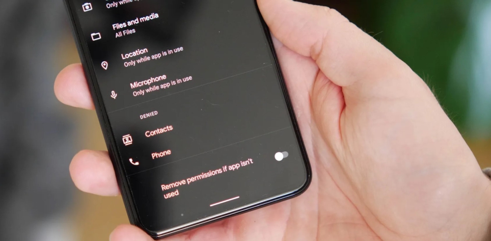 Remove Permissions From Unused Apps
