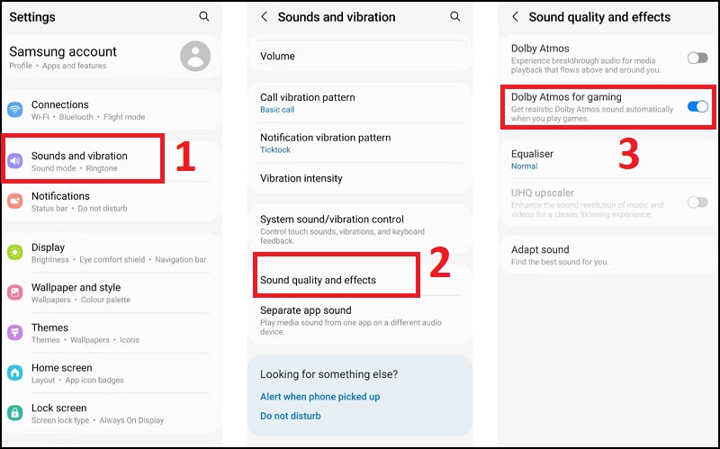 Kích hoạt công nghệ âm thanh Dolby Atmos