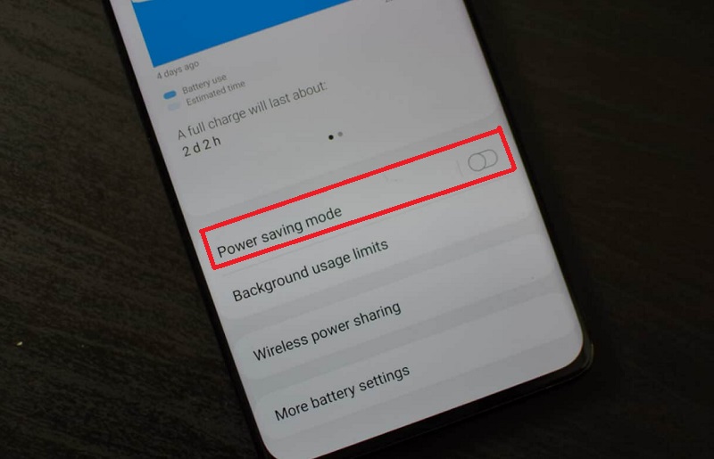 Tắt Chế độ tiết kiệm năng lượng hoặc Trình tiết kiệm pin