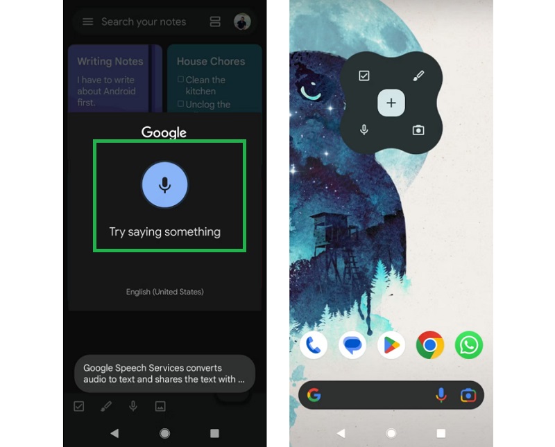 Ghi chú bằng lời nói 