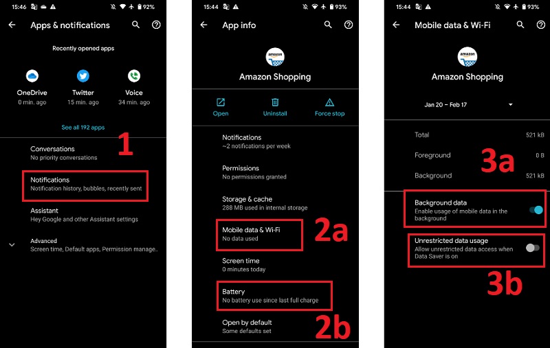Cách tắt tính năng Làm mới ứng dụng nền trên điện thoại Android