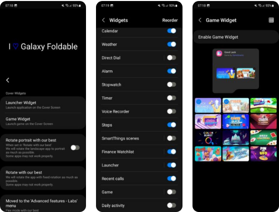Tổng hợp các mini-game bạn có thể chơi trên màn hình ngoài của Galaxy Z Flip5