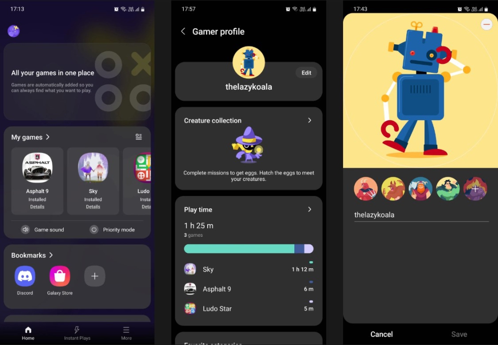 cac-tien-ich-ban-can-biet-tren-ung-dung-game-launcher-dien-thoai-samsung