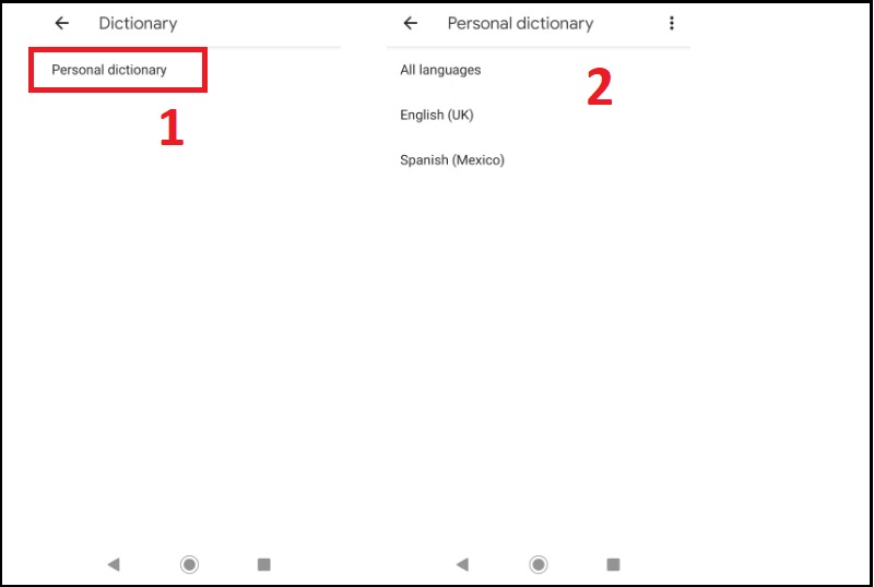 Cách tùy chỉnh tính năng Từ điển Android