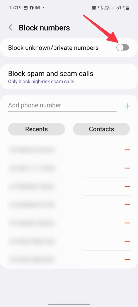 Cách bỏ chặn số trên điện thoại trên điện thoại Samsung cực đơn giản