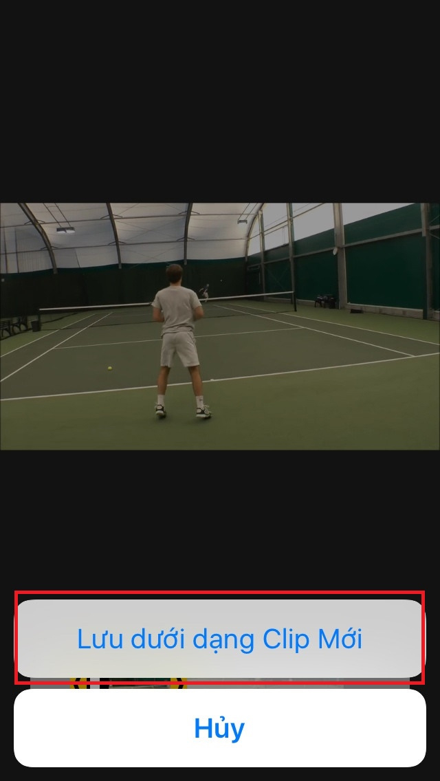 Cách cắt video trên iPhone
