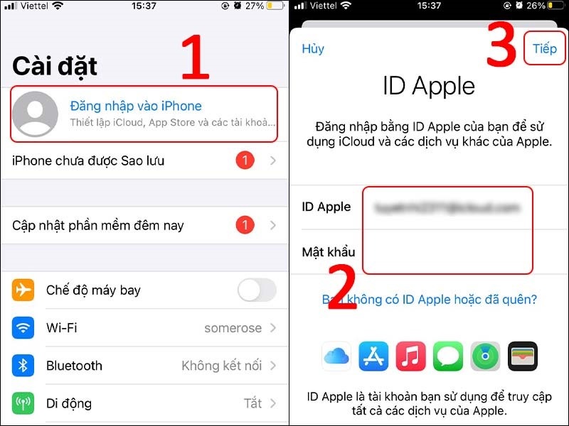 Cách đăng nhập iCloud iPhone cực kì nhanh chóng
