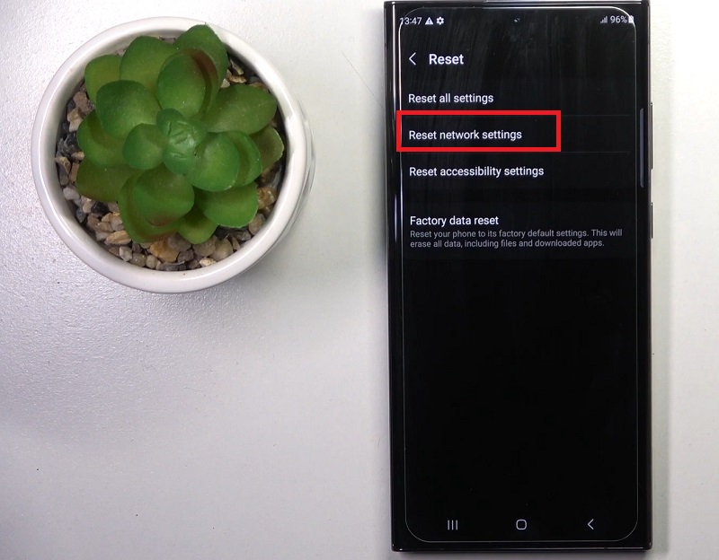 Reset lại cài đặt mạng