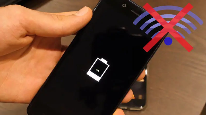 Tắt dữ liệu di động hoặc Wi-Fi