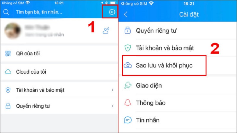   Cách lấy lại tin nhắn Zalo đã xoá trên iPhone