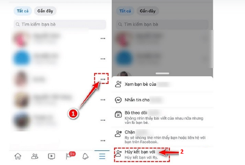 Cách lọc bạn bè trên Facebook bằng iPhone dành cho bạn.