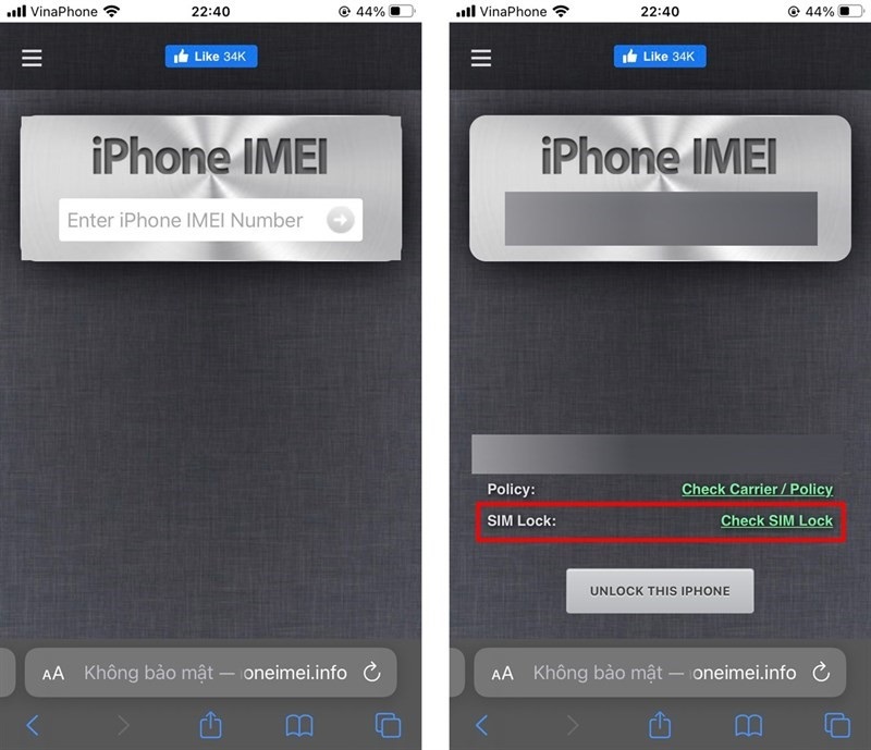 Cách nhận biết iPhone lock dành cho bạn.