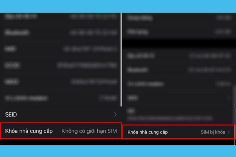 Cách nhận biết iPhone lock dành cho bạn.