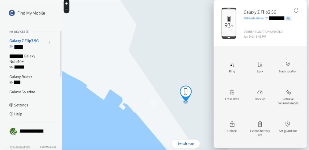Cách sử dụng Find My Mobile để theo dõi điện thoại Samsung bị mất của bạn cực hữu ích