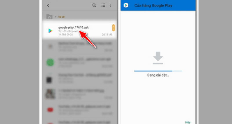 Cách tải CH Play cho điện thoại Samsung