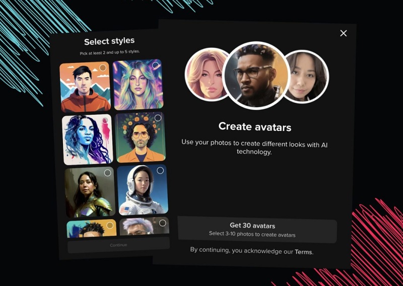 Một số hạn chế của tính năng tạo hình Avatar AI trên TikTok