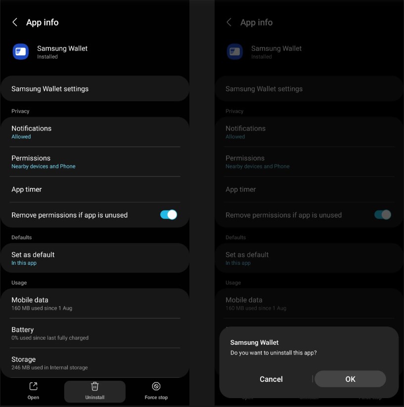Cách tắt, vô hiệu hóa Samsung Wallet, Samsung Pay trên điện thoại Samsung cực dễ