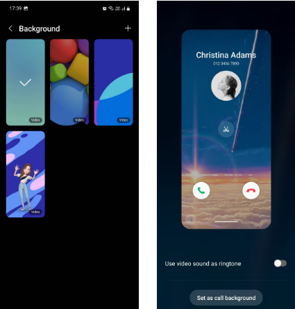 Cách thay đổi hình nền màn hình cuộc gọi đến trên điện thoại Samsung cực hữu ích