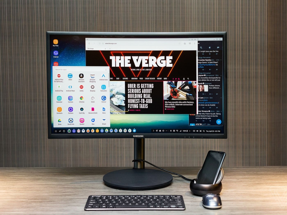 Cách thiết lập và sử dụng Samsung DeX trên điện thoại hoặc máy tính bảng Samsung