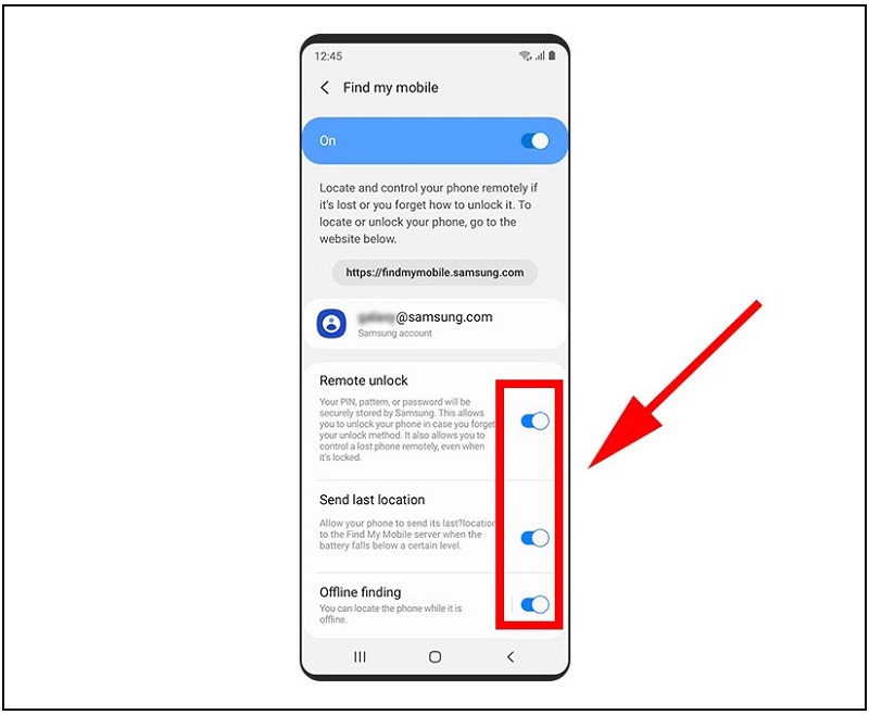Cách tìm điện thoại samsung bị mất dành cho bạn