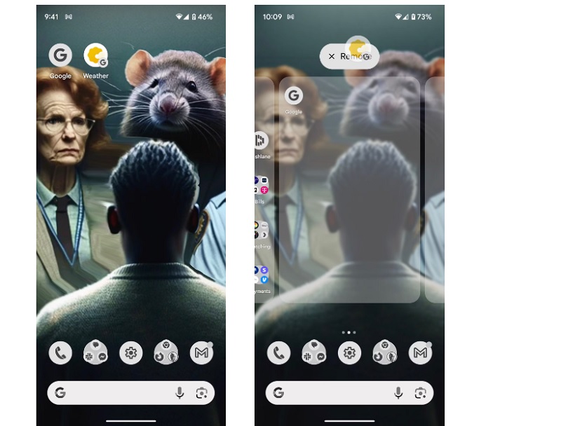 Cách xóa ứng dụng Thời tiết của Google (Google Weather)