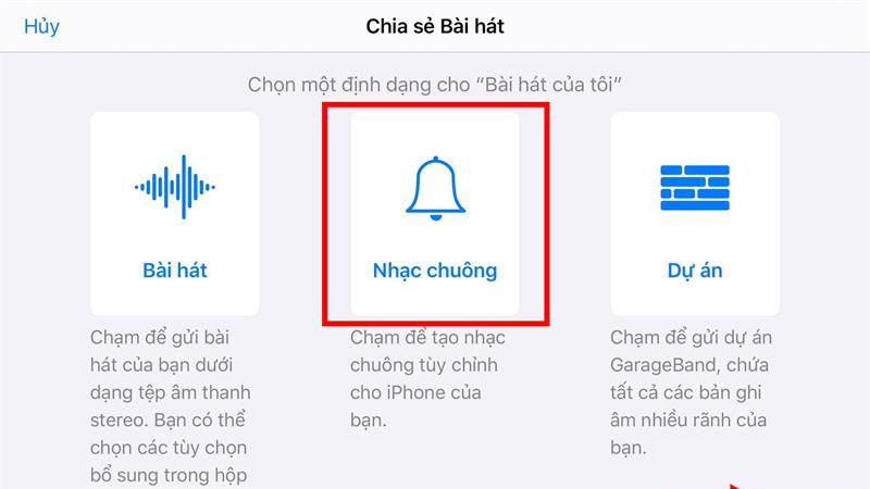 cài nhạc chuông iPhone