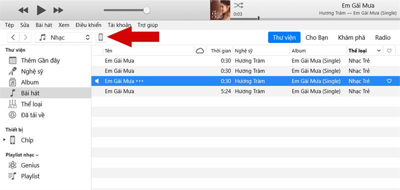 cài nhạc chuông iPhone