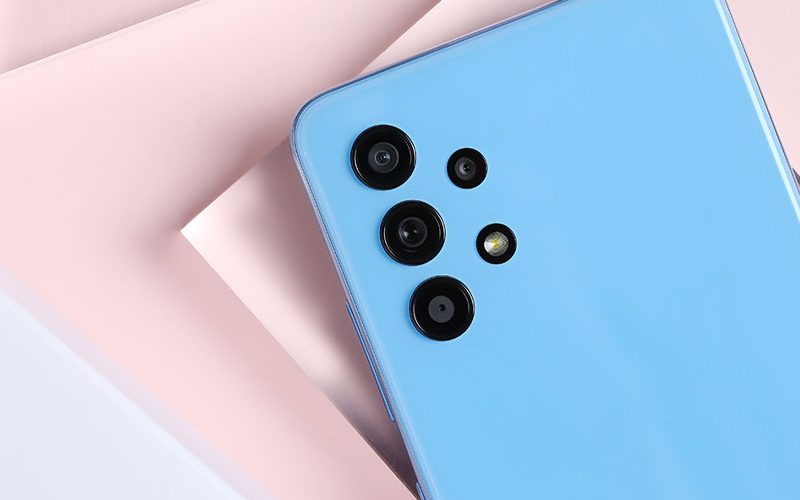 Camera Samsung Galaxy A32 với 4 ống kính đa dụng