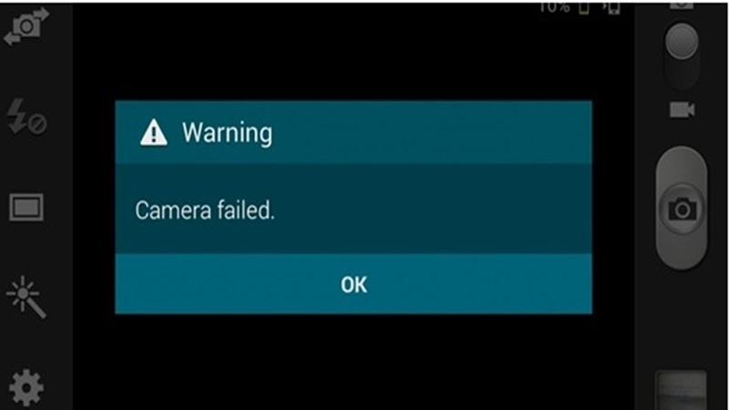 Ứng dụng Camera Android đóng khi khởi chạy