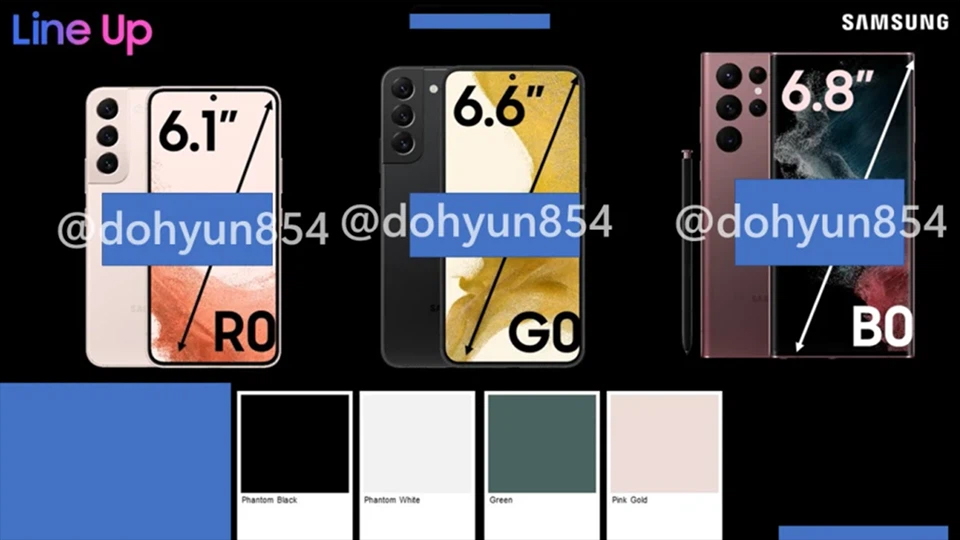 cập nhật thông tin samsung galaxy s22