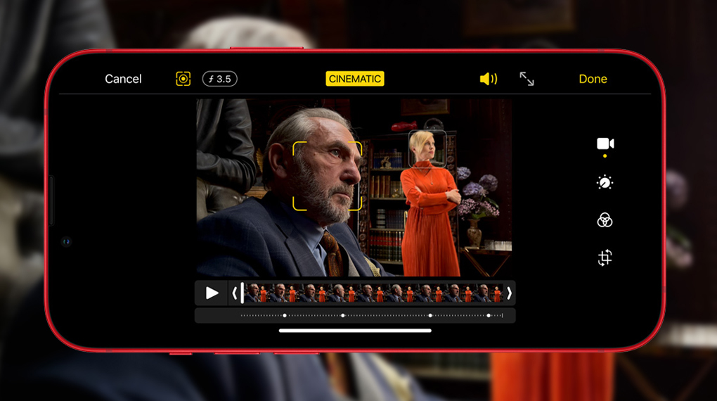 Chế độ Cinetmatic trên iPhone 13