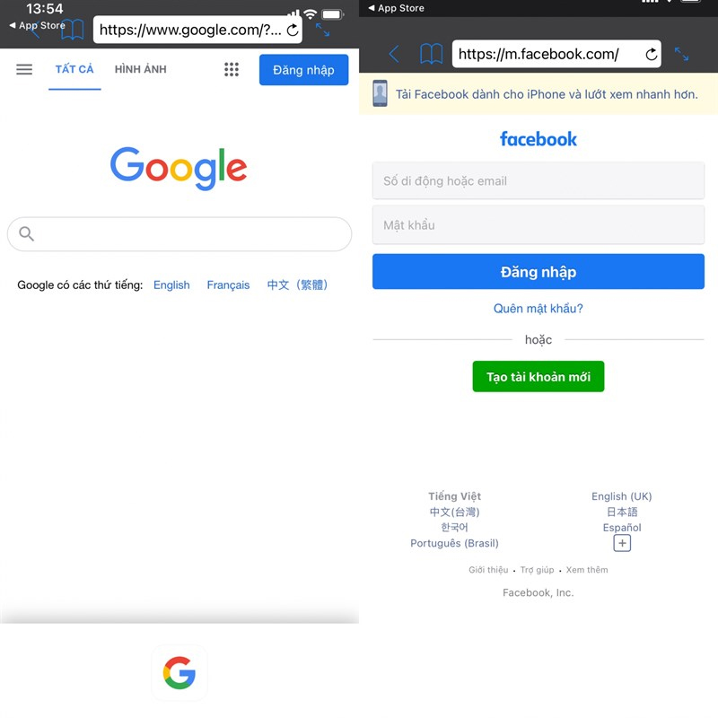 chia đôi màn hình iPhone để chạy hai ứng dụng cùng lúc