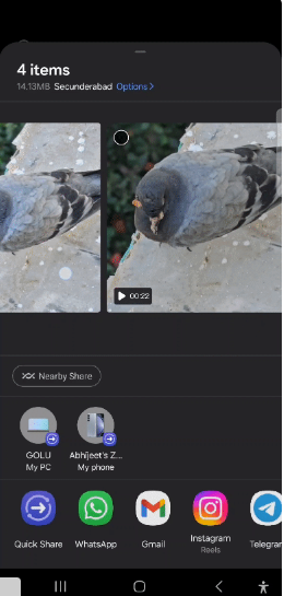 Việc chia sẻ ảnh và video trên One UI 6 đã được cập nhật thêm nhiều tính năng tiện lợi
